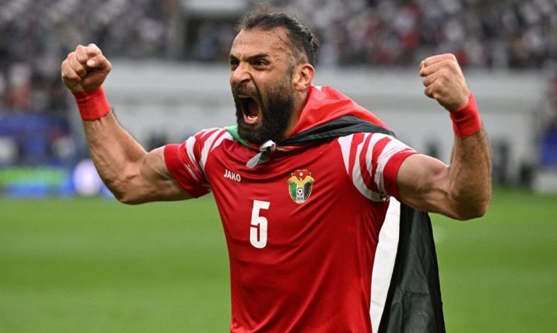 Yazan Al-Arab được kỳ vọng sẽ cùng đội tuyển Jordan vươn tầm châu Á