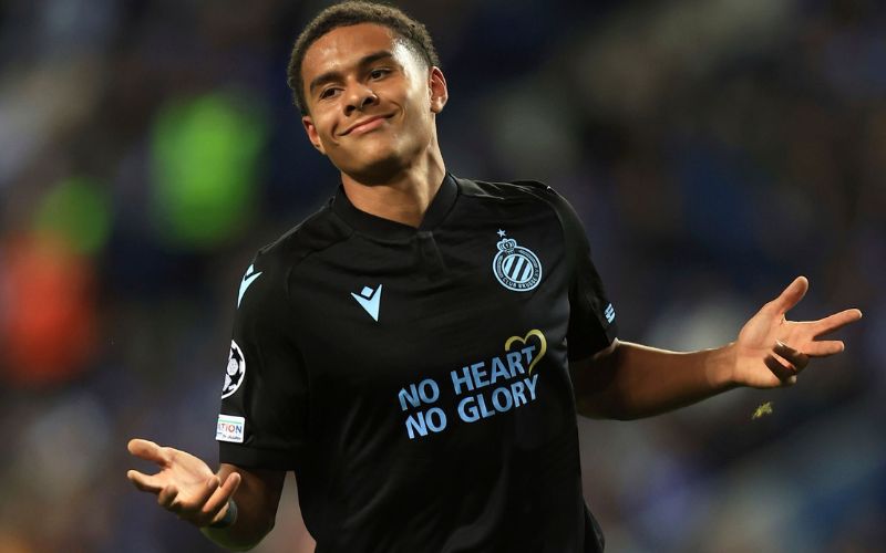 Antonio Nusa là mối đe doạ thường trực của hàng phòng ngự đối phương